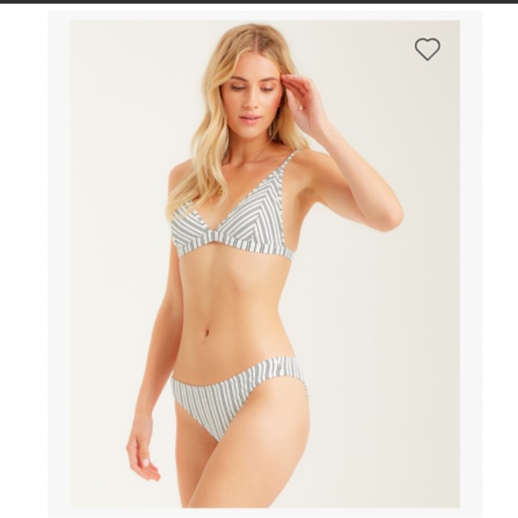 NWT 2 Pc Billabong Easy On Me Bikini Top+ Botom Bikini Set - Picture 2 of 11